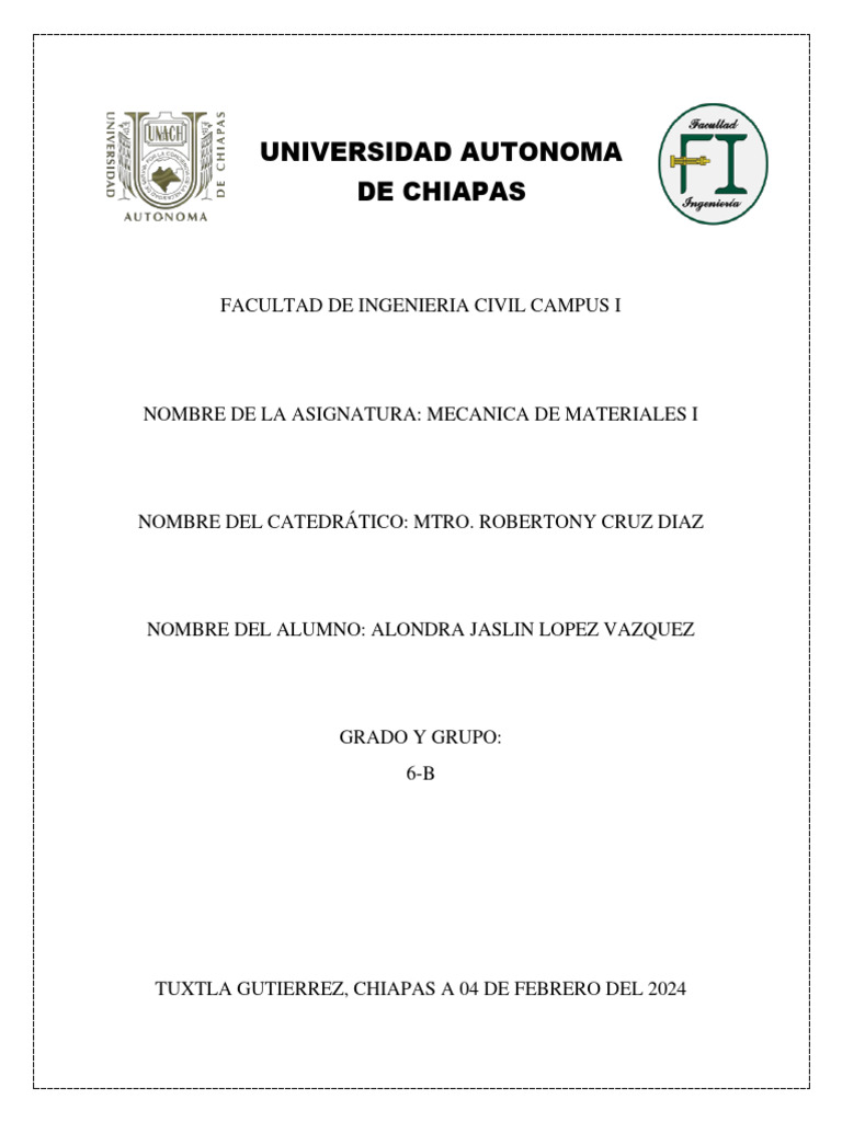 Concepto De Esfuerzo Esfuerzo Normal Y Deformación Unitaria Pdf