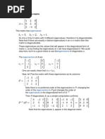 How To Diagonalize A Matrix