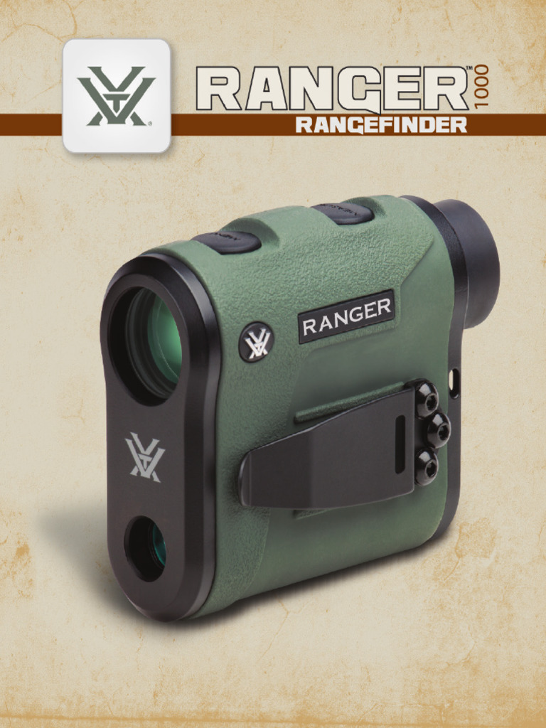 Ranger 1000 Laser Rangefinder Guide | PDF | Laser | Archery