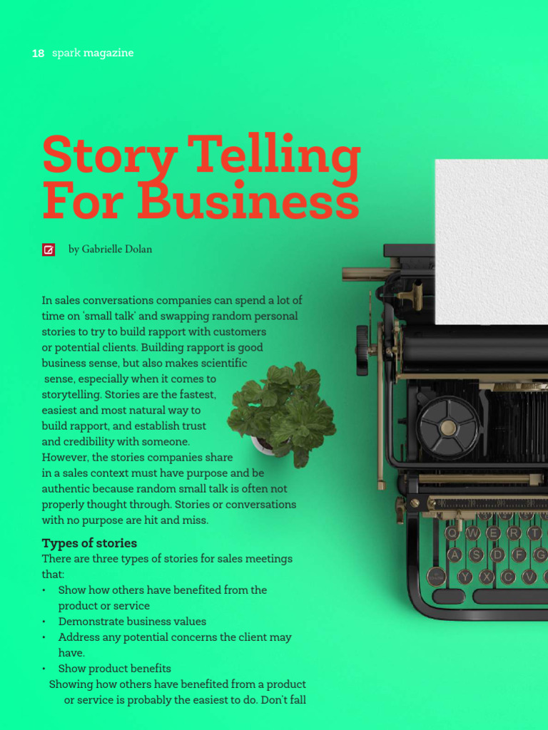 Business Storytelling Essentials | PDF | Storytelling | Psychology