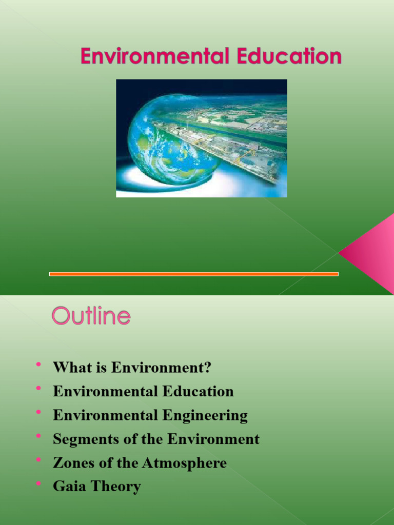Understanding Environmental Education | PDF | Atmosphere | Natural ...