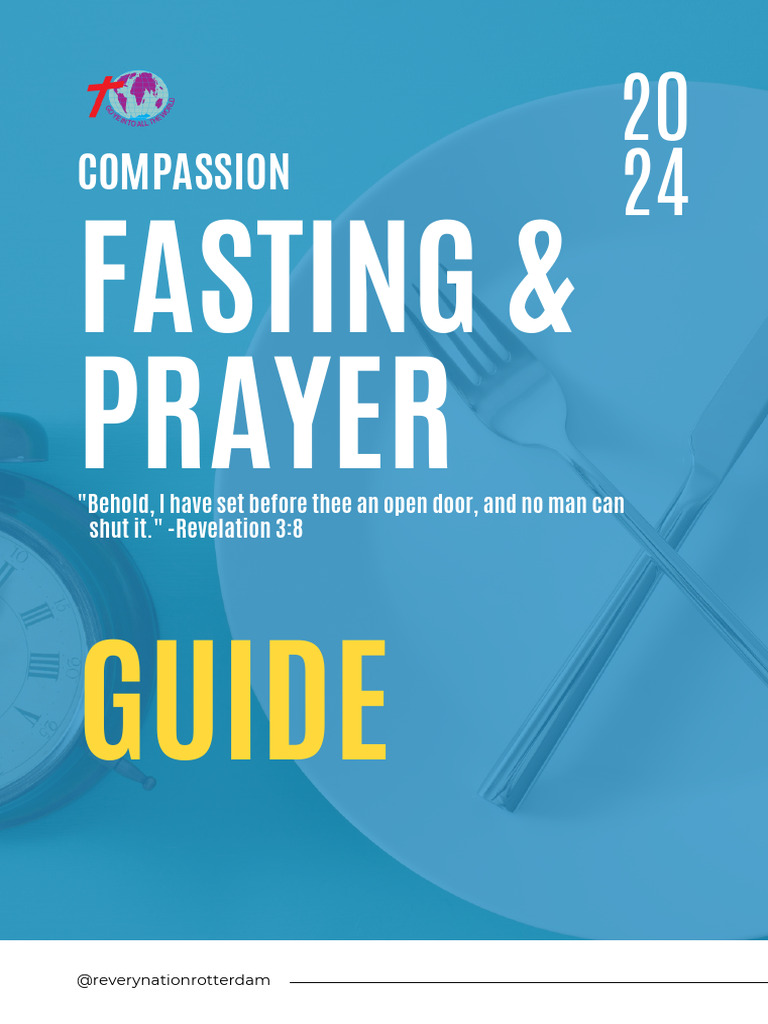 Fasting Prayer Guide 2 Pdf Prayer God