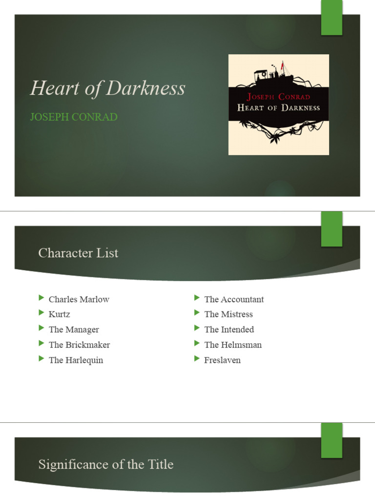 Heart of Darkness Analysis | PDF | Heart Of Darkness
