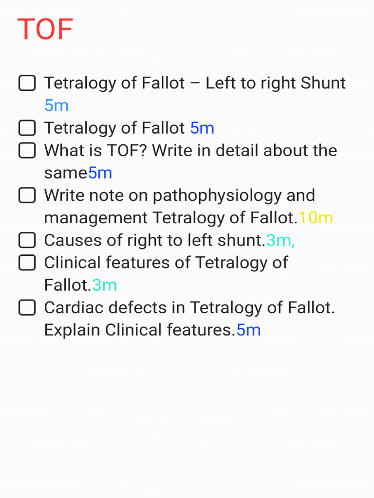 Tof Questions | PDF