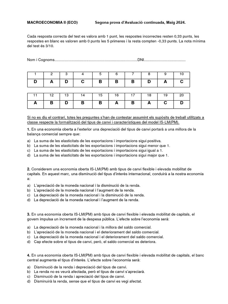Ex 2 Test | PDF