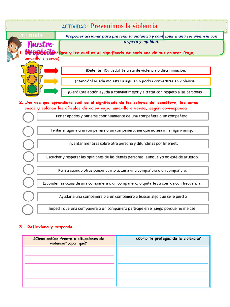 Prevención de la Violencia y Convivencia Equitativa | PDF | La ...