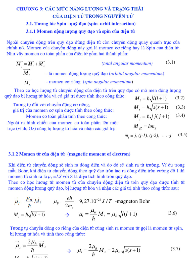 Ch.3 Các M C Năng Lư NG NT | PDF