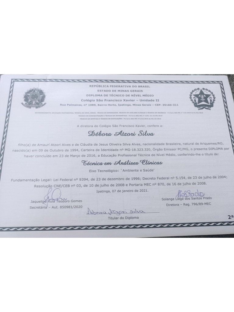 Diploma Técnico Pdf