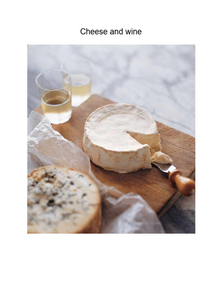 Cheese and Wine | PDF