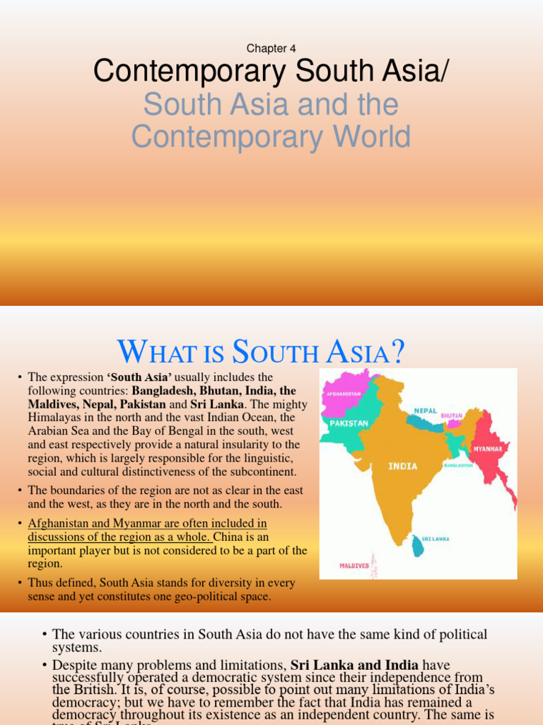 South Asia's Political Landscape and Democracy | PDF | South Asia ...