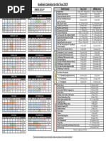 Global Standardized Test Calendar 2026 2027 | PDF | Sat | Qualifications