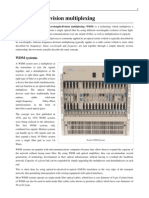 Wavelength Division Multiplexing