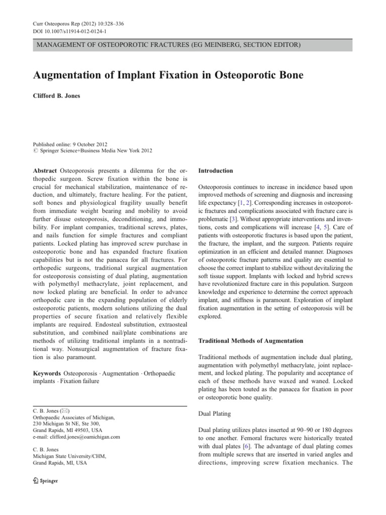 Bone intelligence overview