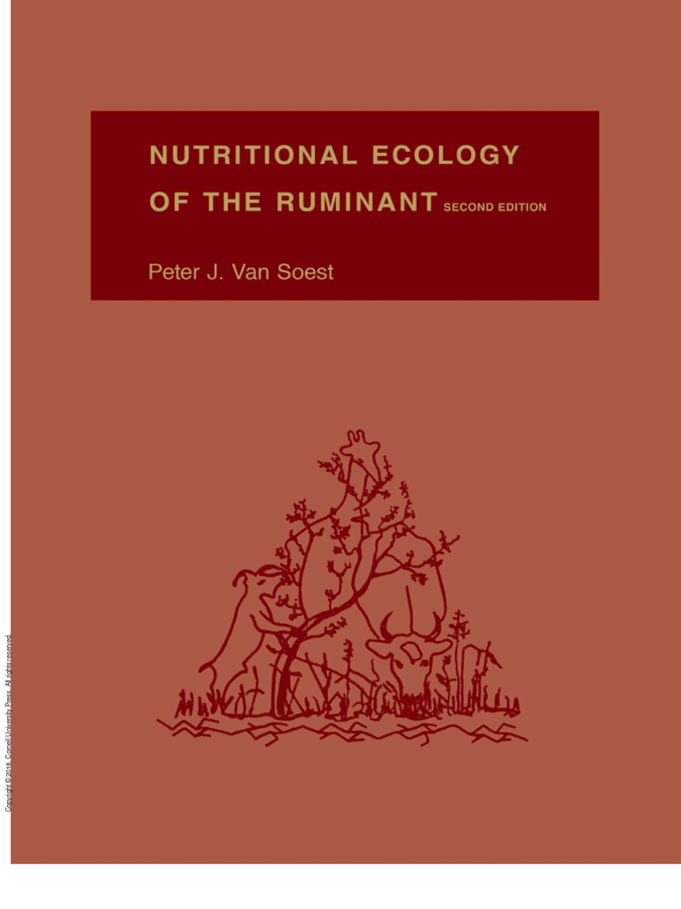  Comstock BK Peter J Van Soest Nutritional Ecology Of The Ruminant 
