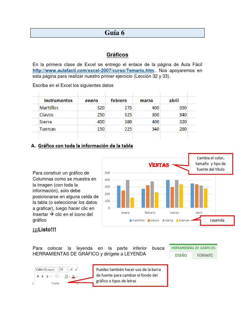 Guía 6 | PDF | Informática