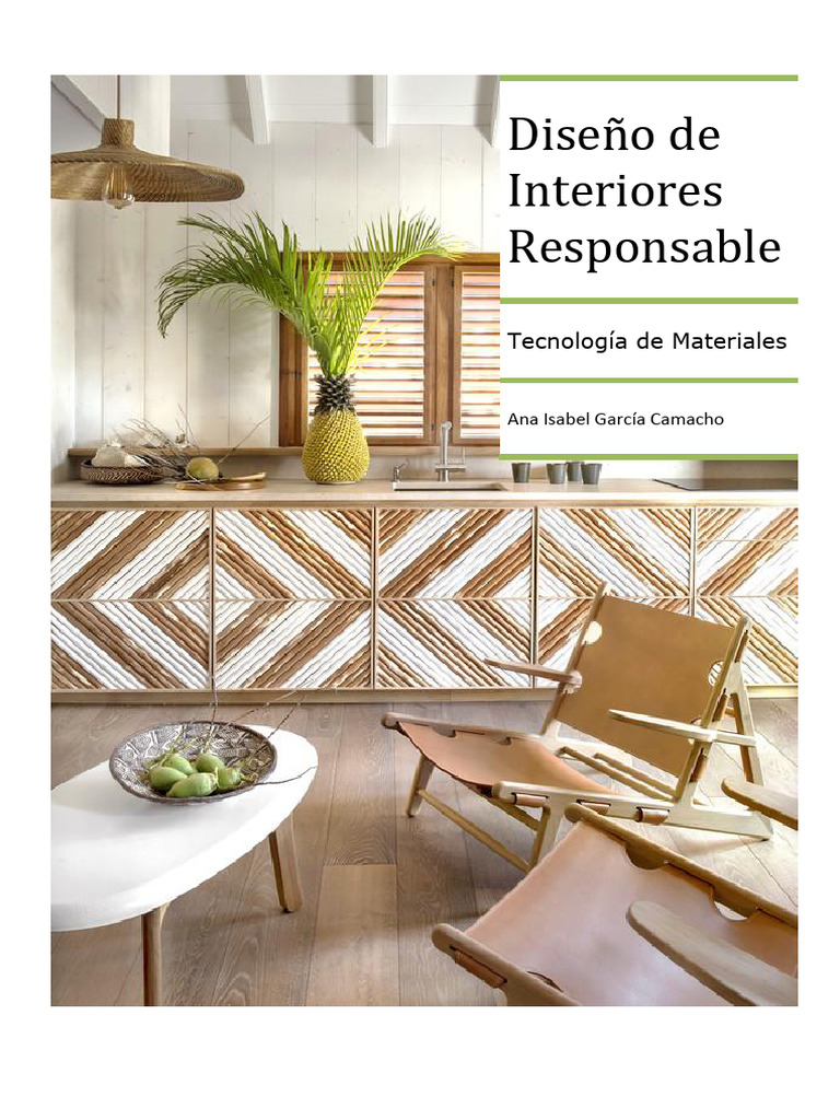 Diseño de Interiores Responsable | PDF | Reciclaje | Residuos