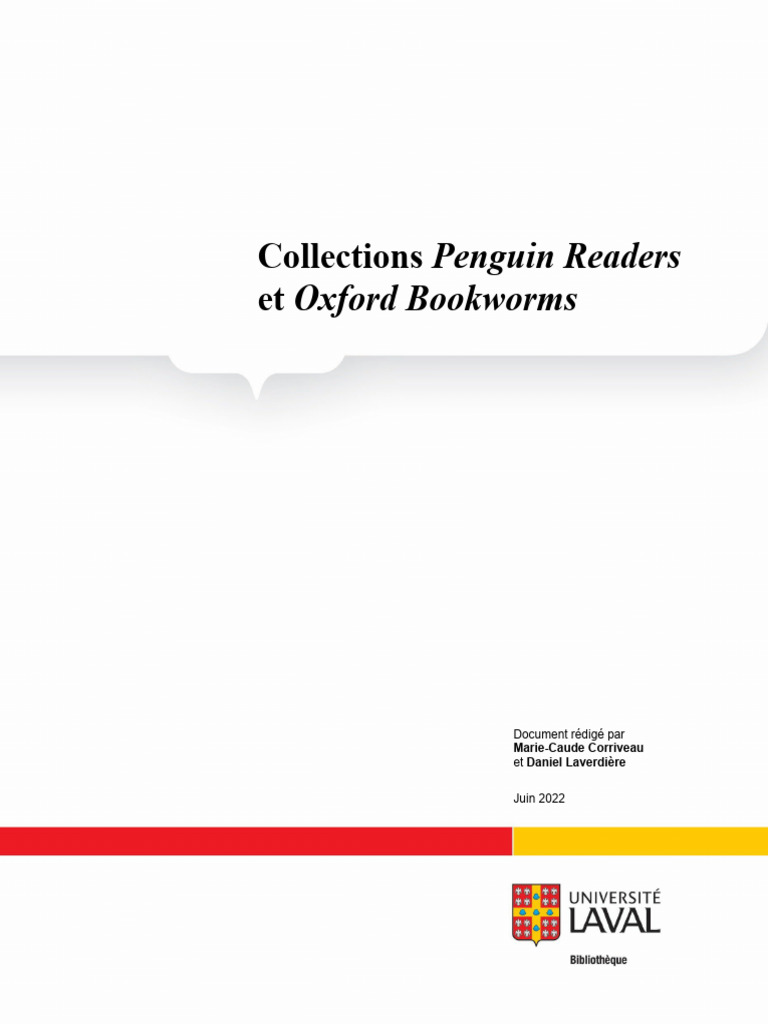 Penguin Readers & Oxford Bookworms Guide | PDF