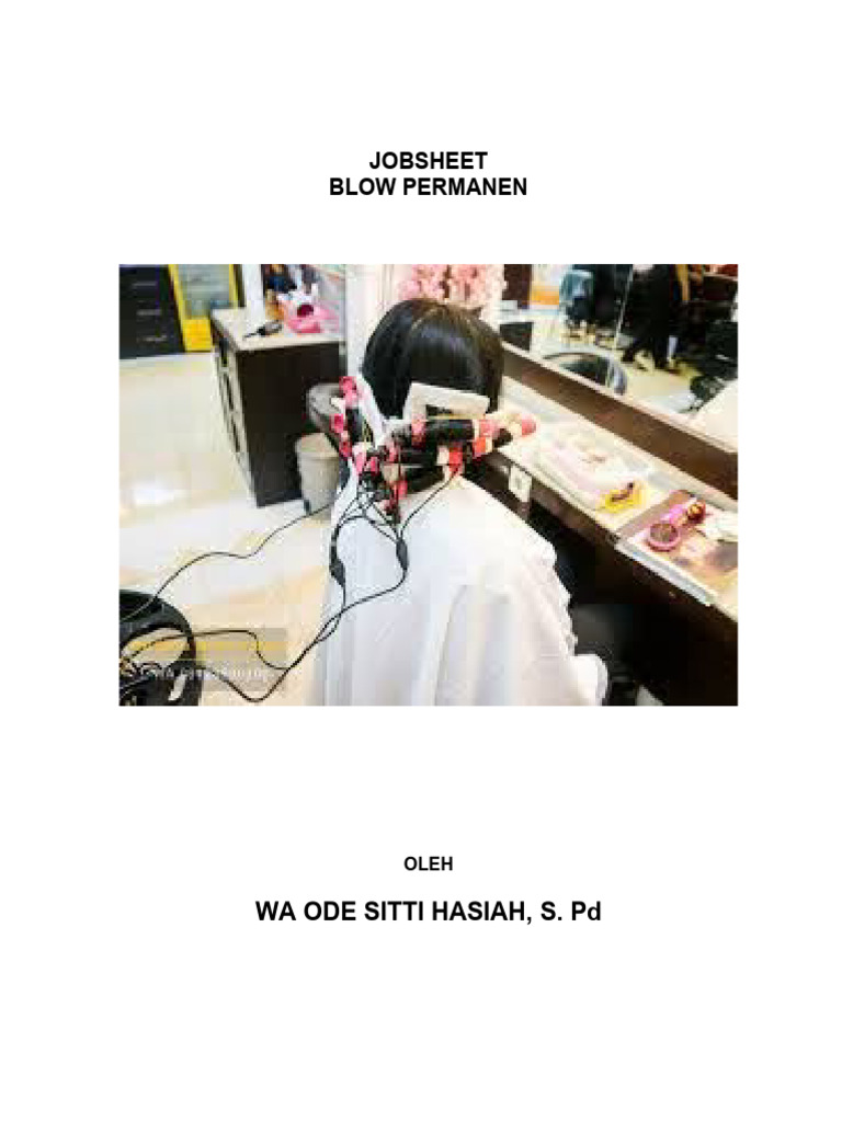 Panduan Blow Permanen Rambut | PDF | Bisnis
