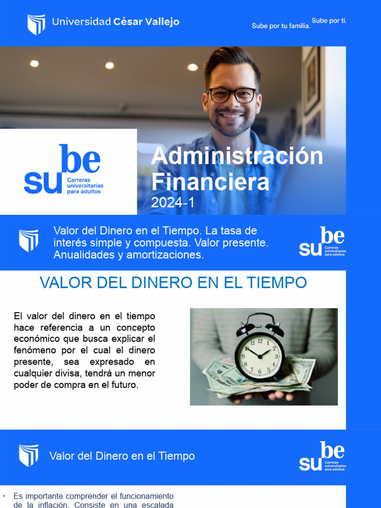 Valor del Dinero en el Tiempo y Finanzas | PDF | Interés | Valor ...