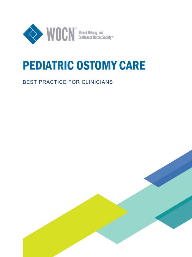 Pediatric Ostomy Care Best Wocn PDF Urinary System