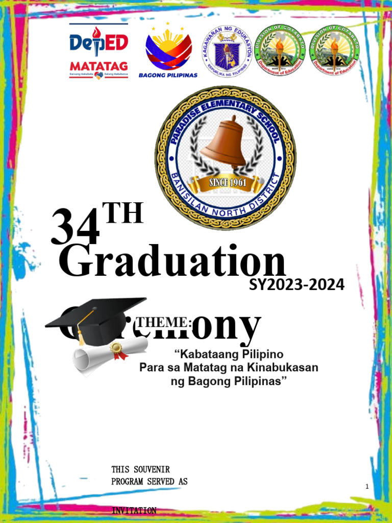 Pes Souvenir Program 2024 Pdf Learning