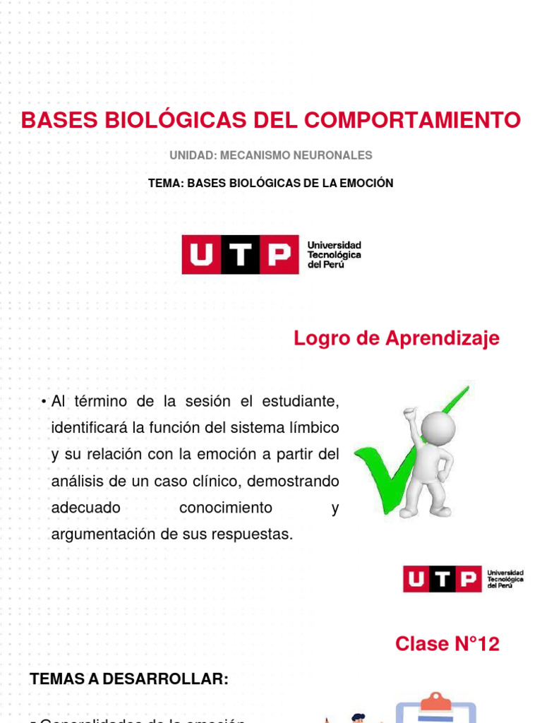 S12_s1 - Bases Biológicas de la emoción | PDF | Las emociones ...