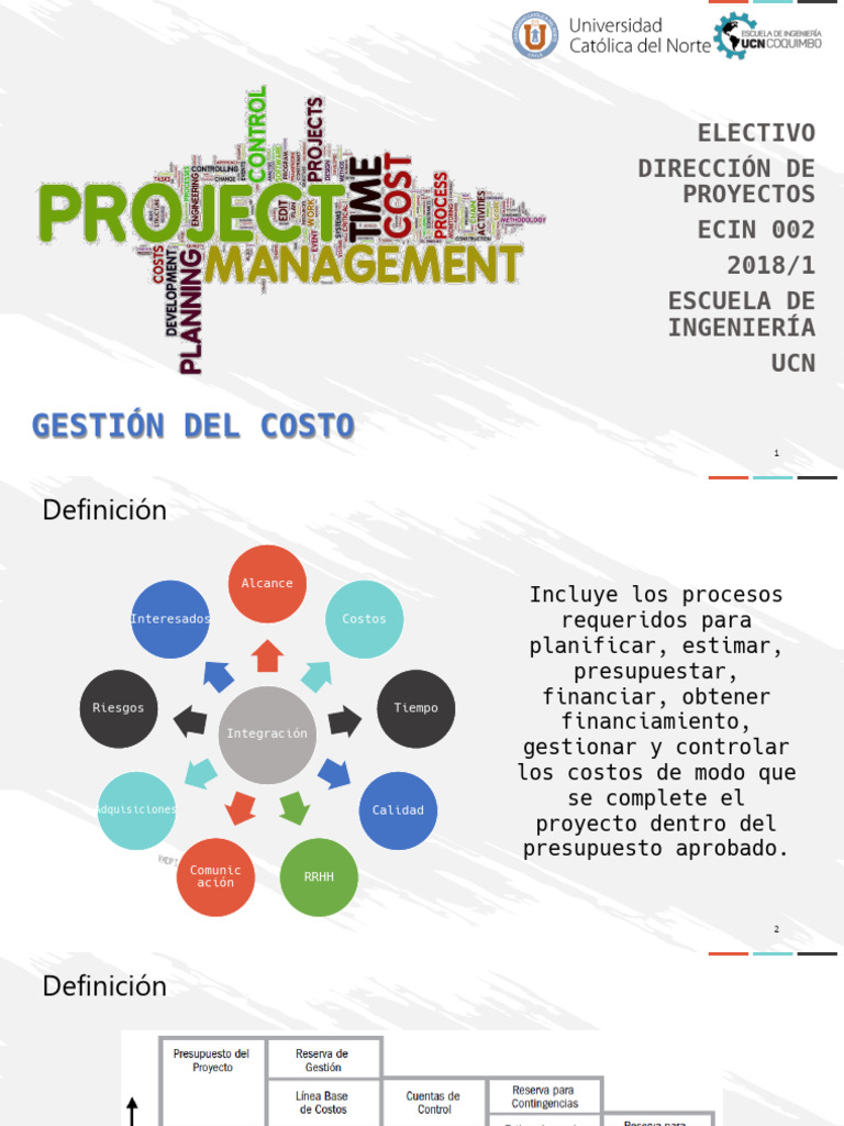 Gestión de Costos en Proyectos | PDF | Presupuesto