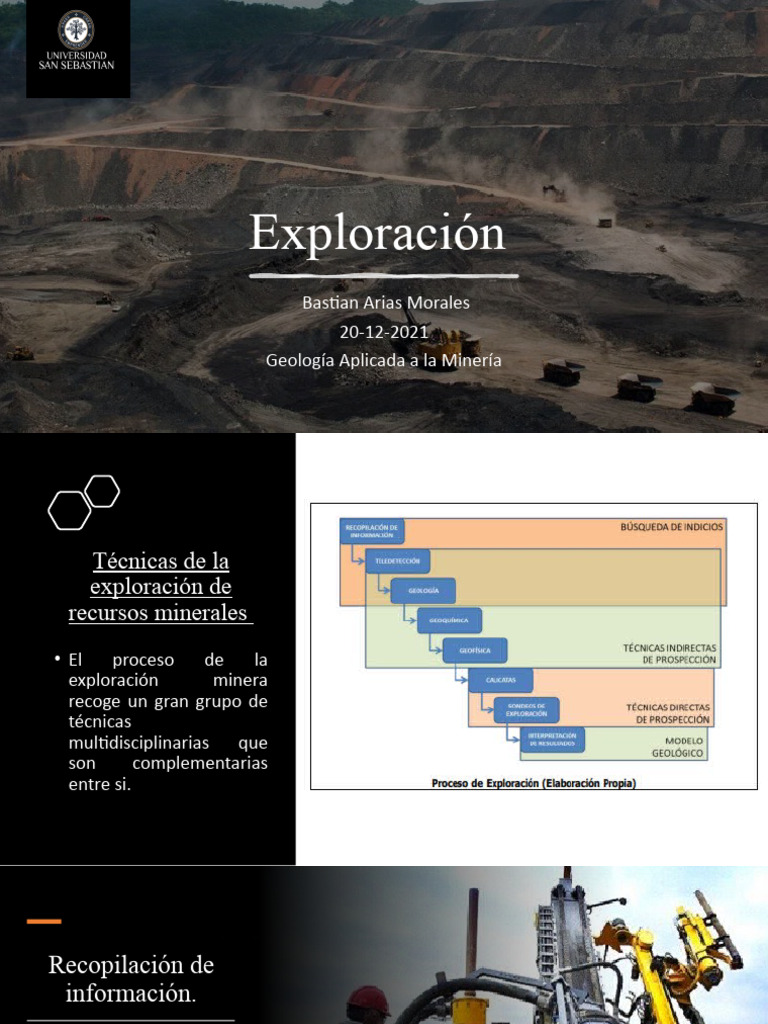 Técnicas de Exploración Minera Efectivas | PDF