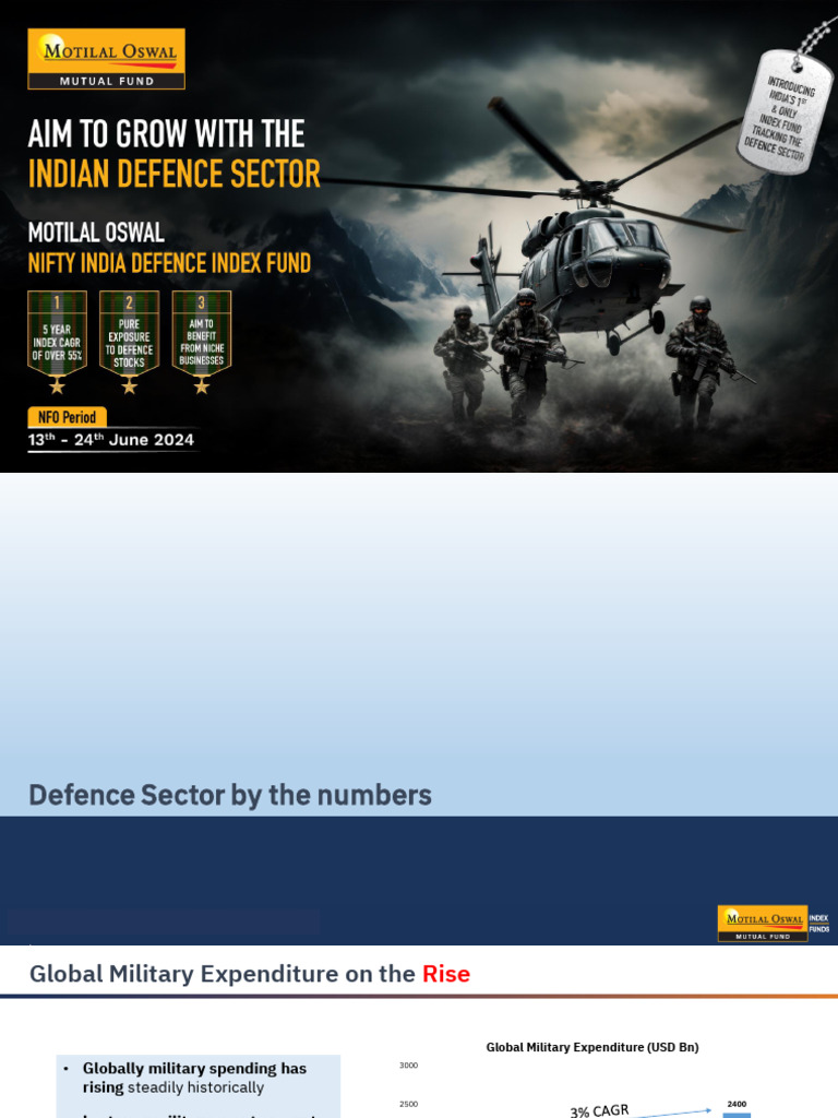 Motilal Oswal Nifty India Defence Index Fund | PDF | Military | Investing