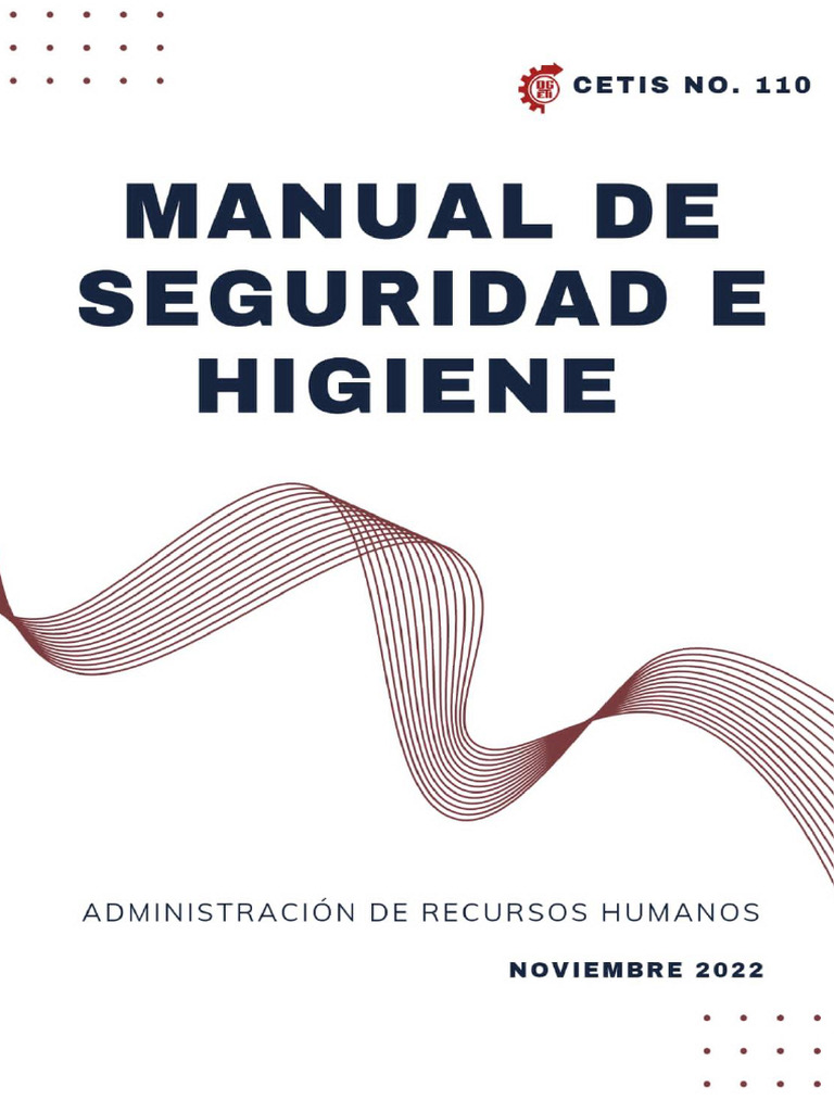 Manual de Seguridad e Higiene Laboral | PDF | Valores | Riesgo