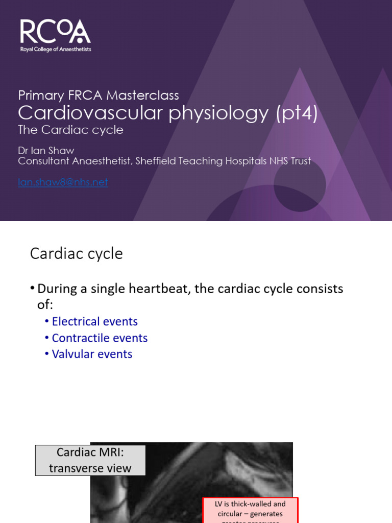 Cardiac Cycle Overview and Physiology | PDF | Diastole | Heart Valve