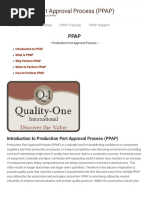 PPAP Full List of Elements Required | PDF