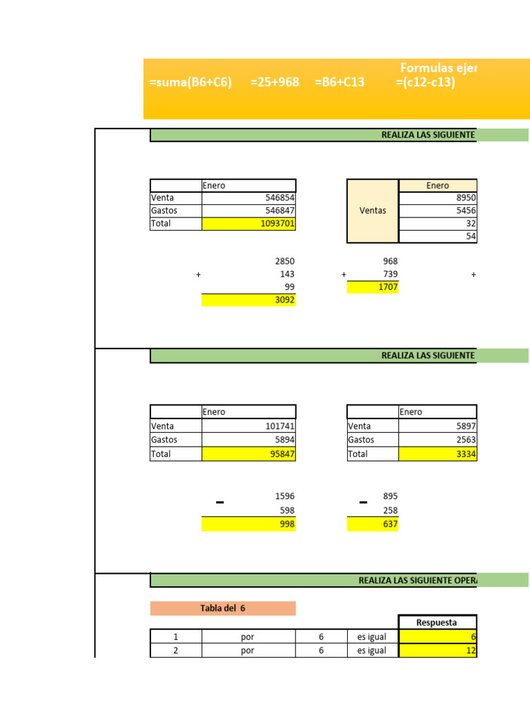 MANUAL DE EXCEL 2024 PDF CON EJERCICIOS visual data 6