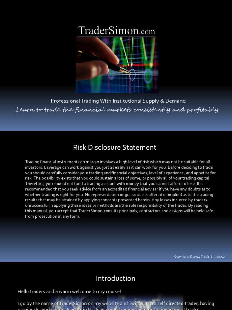 5.29. Course Notes | PDF | Market Trend | Risk