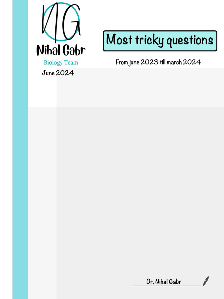 Tricky p2 Ques | PDF