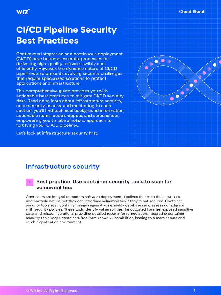Ci CD Pipeline Security Best Practices | PDF | Security | Computer Security