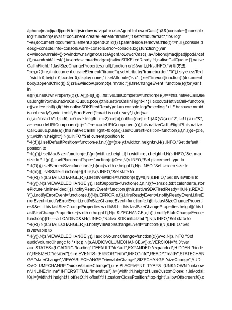 MRAID SDK for iOS and Android | PDF | Computer Programming | Software ...