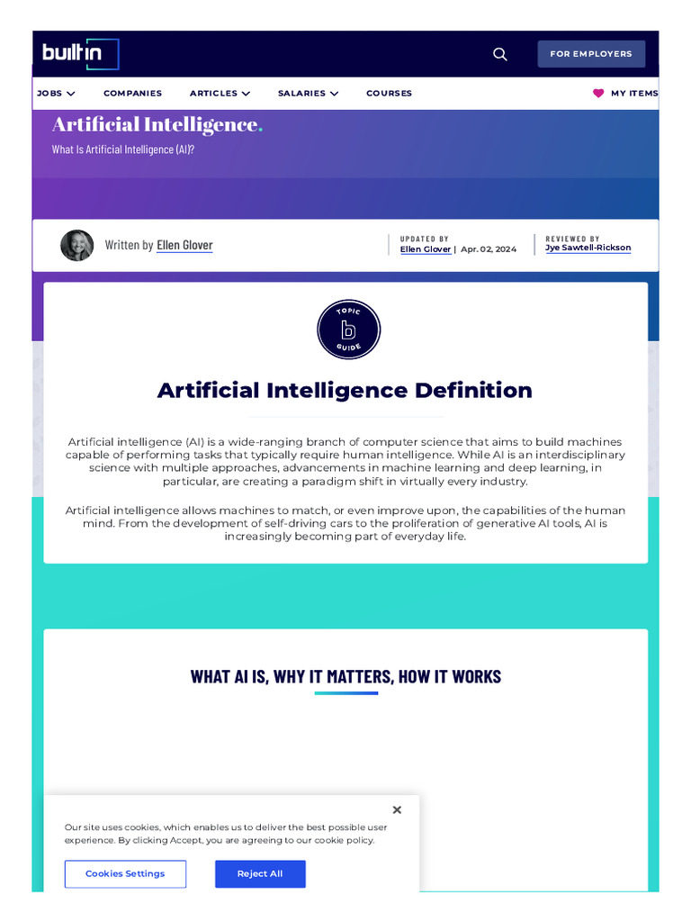 Understanding Artificial Intelligence | PDF | Artificial Intelligence ...