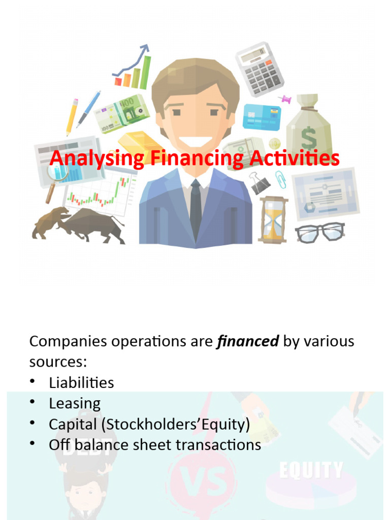 Financing Activities Analysis Overview | PDF | Equity (Finance) | Stocks