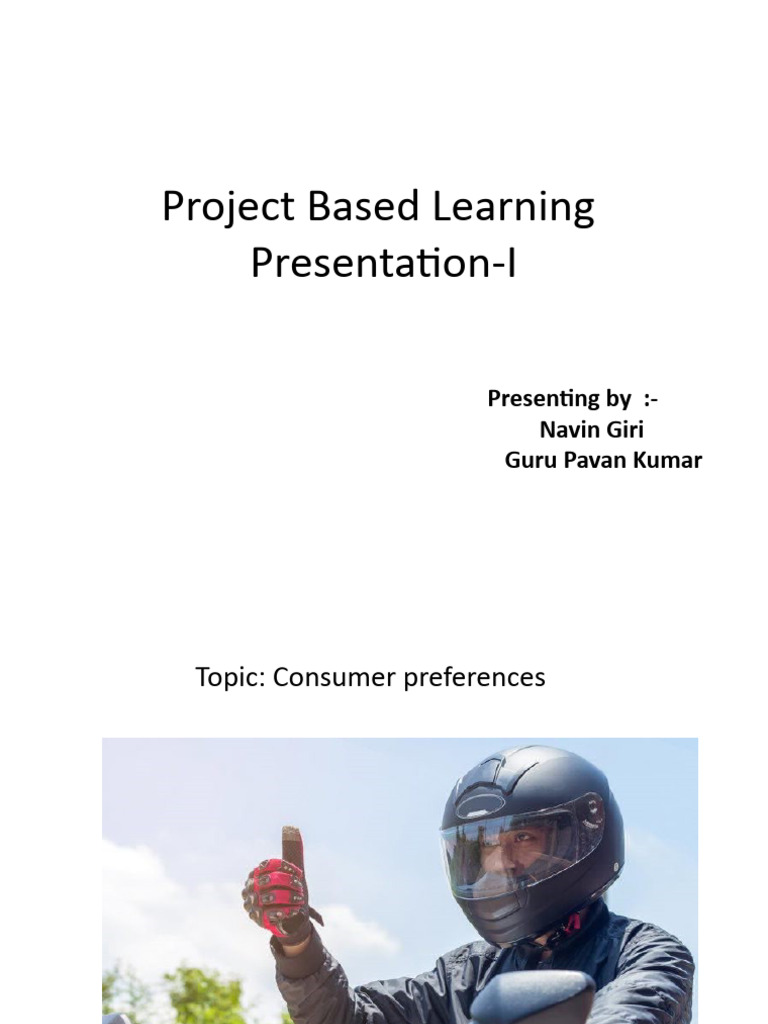 Project Based Learning | PDF