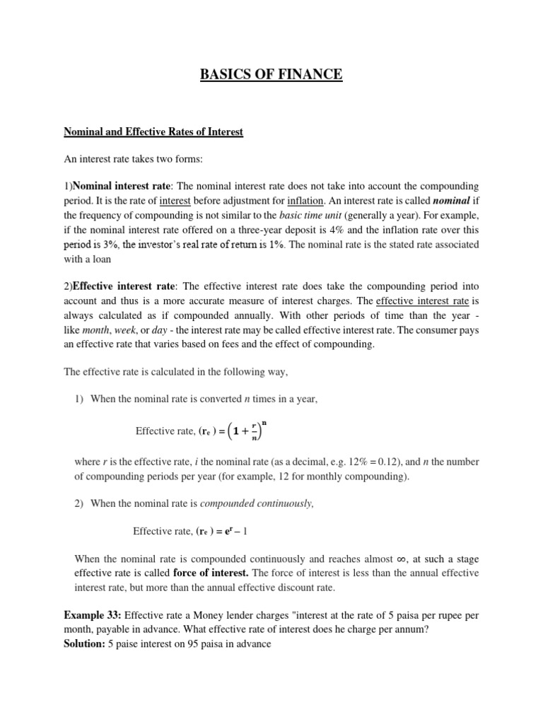Basics and applications of finance file 6 compressed pdf