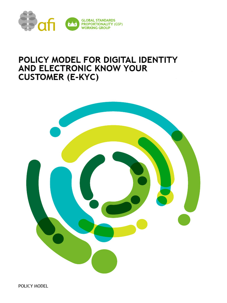 Digital ID and E-KYC Policy Framework | PDF | Financial Inclusion ...