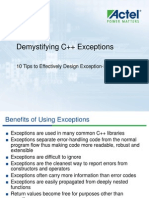 Demystifying CPP Exceptions