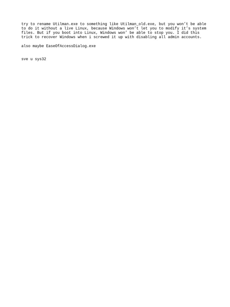 Ease Of Access Off Pdf