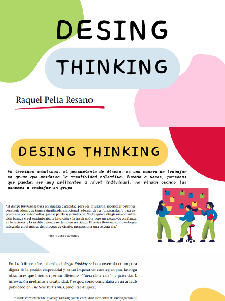 Metodología de Design Thinking Efectiva | PDF | El pensamiento de ...