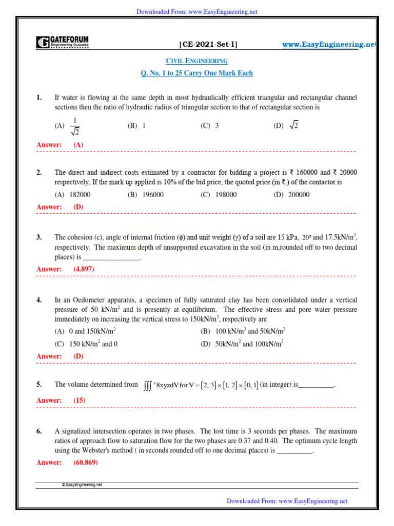 GATE 2021 QUESTION PAPER WITH SOLUTION visual data 2