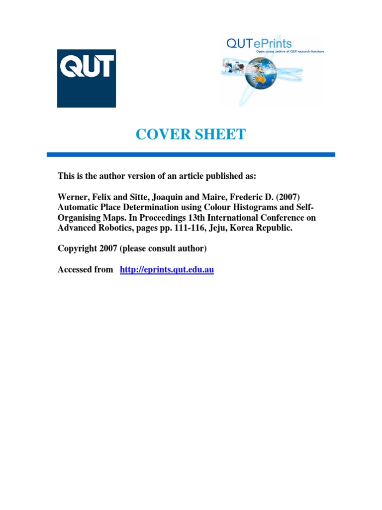 Automatic Place Det Paper | PDF | Cluster Analysis | Areas Of Computer ...