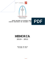 Memoria Comite Paritario Mnhn 2010-2011