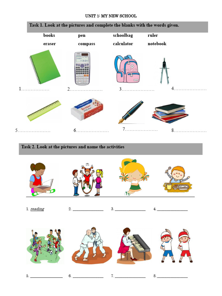 Unit 1 | PDF | Language Arts & Discipline | Home & Garden