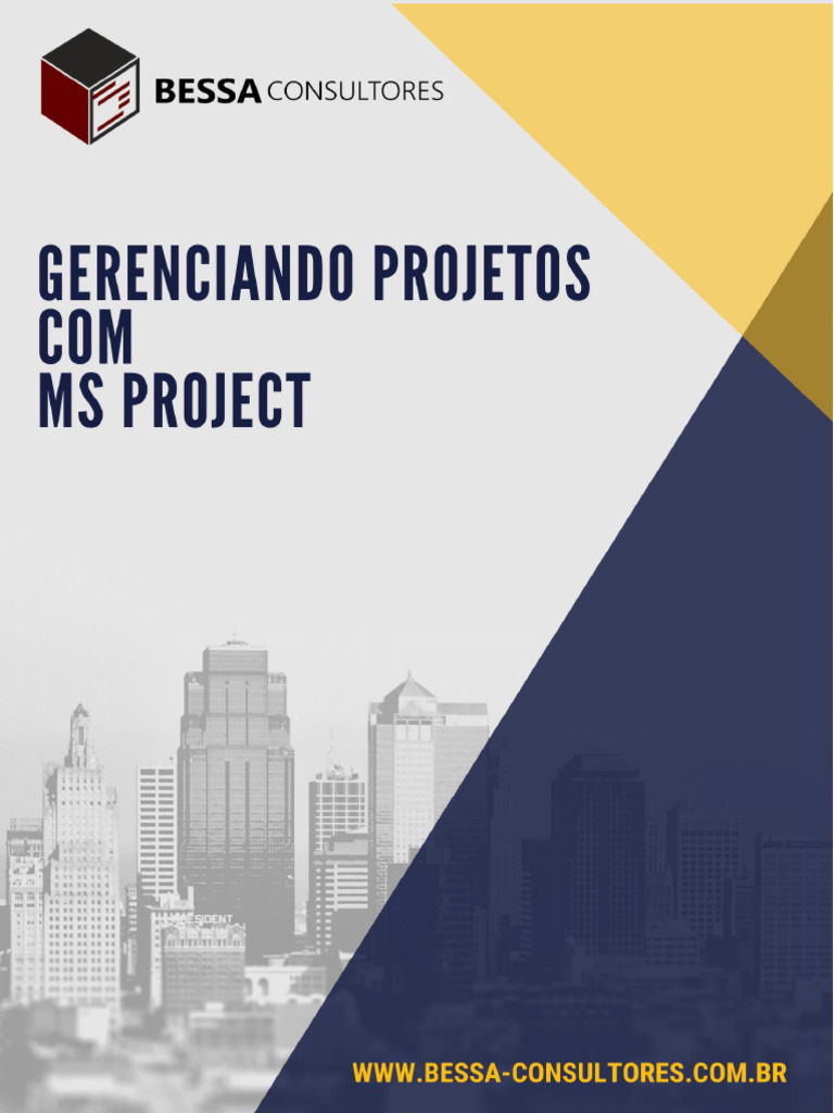 Apostila Gerenciando Projetos Com MS Project - V3 | PDF | Gestão de ...